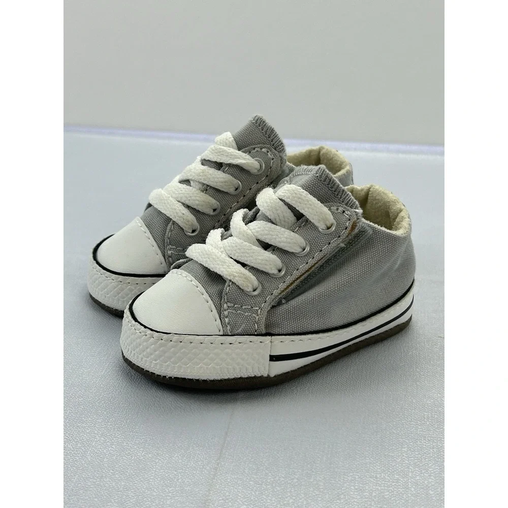 Converse Chuck Taylor All Star Cribster Baby Shoes US 1 Wolf Gray 865159C